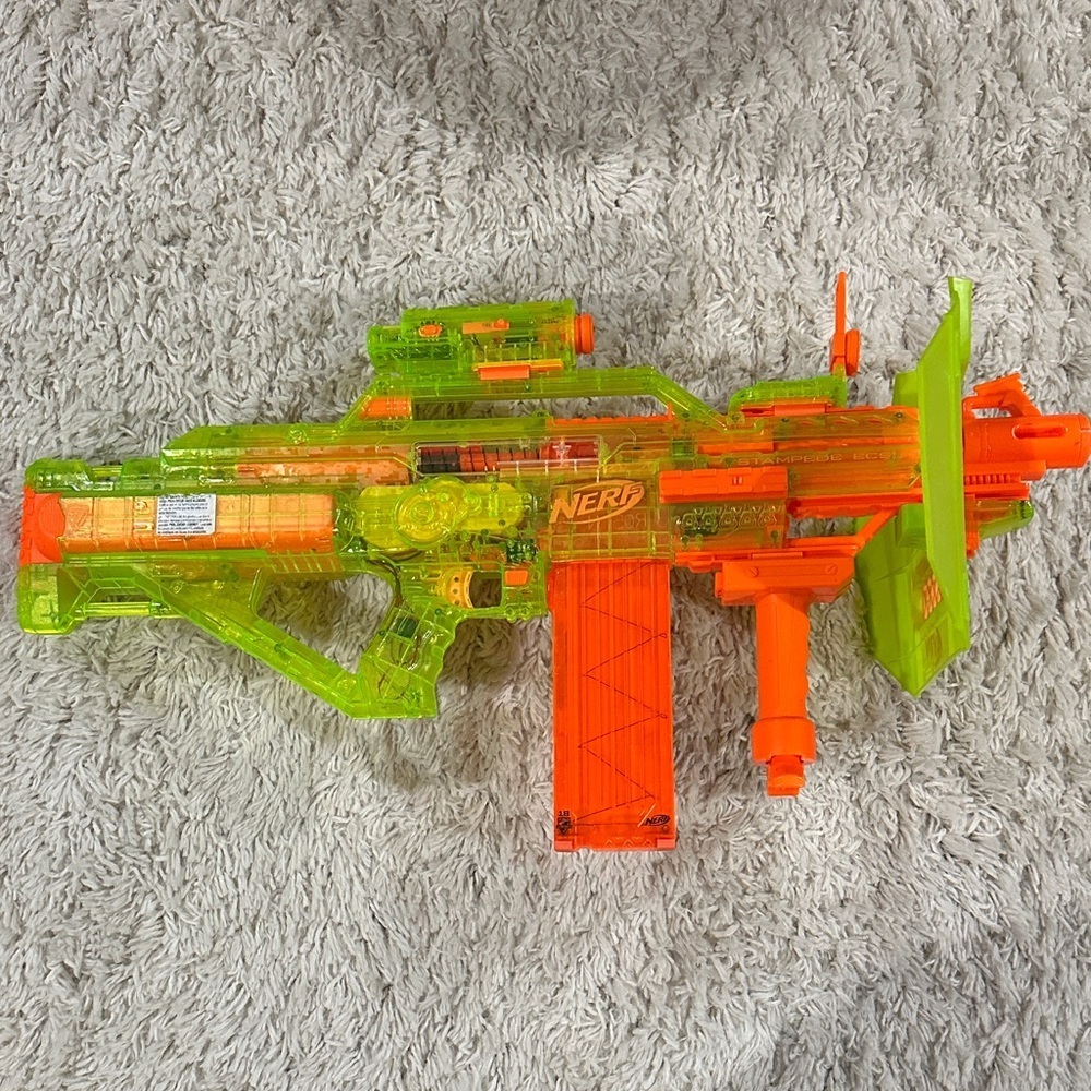 COLLECTABLE Nerf N-Strike Stampede ECS, Sonic Series Tactical Blaster - Picture 6 of 11